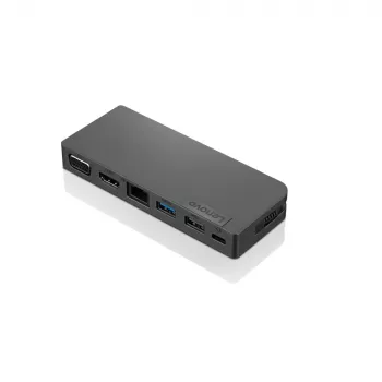 Lenovo 4X90S92381 stacja dokująca/replikator portów do laptopa Przewodowa USB 3.2 Gen 1 (3.1 Gen 1) Type-C Szary