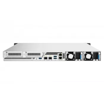 QNAP TS-h1090FU NAS Rack (1U) EPYC 7232P 64 GB DDR4 0 TB QuTS hero Czarny, Szary