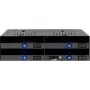 rama wymienna icy dock MB014SP-B R1 czarna — 1x zatoka 3.5 cala SATA, kompatybilna z hot-swap