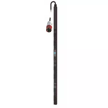 APC NetShelter Metered Rack PDU, 0U, 3PH, 22kW 230V 32A lub 17.3kW 230V 24A, x30 gniazd C13 i x12 gniazd C19, przewód IEC 309 3P+N+PE