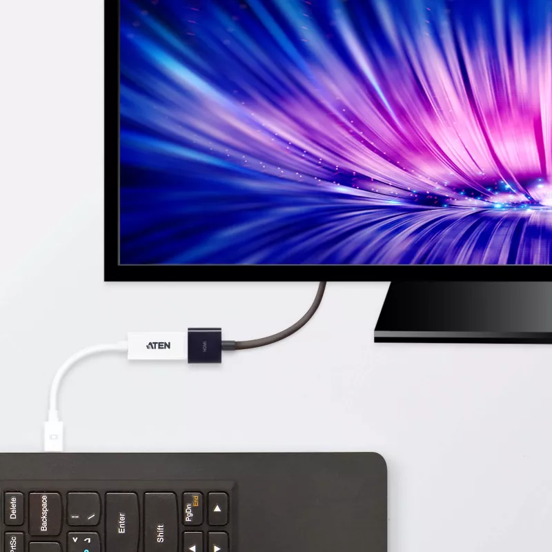 Konwerter Mini DisplayPort na HDMI ATEN VC980