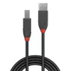 Lindy 5m USB 2.0 Type A to B kabel, Anthra Line