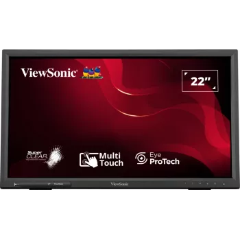 Monitor komputerowy Viewsonic TD2223-2 55,9 cm (22 cale) 1920 x 1080 pikseli Full HD LCD Dotykowy Czarny