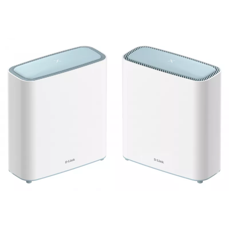 D-Link EAGLE PRO AI AX3200 Mesh System (3 sztuki), biały, wewnętrzny, system mesh, zasilanie, status, 740 m², dwuzakresowy (2,4 GHz / 5 GHz)