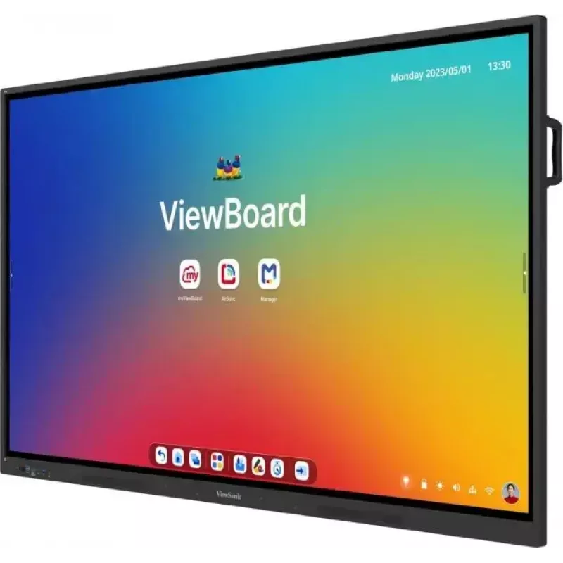 Viewsonic IFP6534 Wyświetlacz interaktywny 165,1 cm (65 cali) 3840 x 2160 Dotyk Czarny