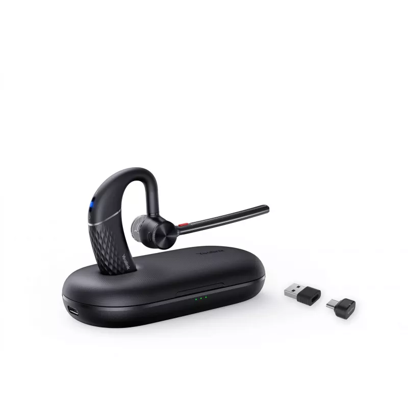 Yealink BH71 Pro USB-C/A Headset, bezprzewodowy, 100 - 20000 Hz, Biuro/Call center, 18 g, Zestaw słuchawkowy, Czarny
