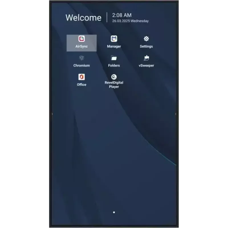 Profesjonalny wyświetlacz LCD 50 cali 4K VIEWSONIC CDE5014-2C, 3840×2160, 500 cd/m², Android 14, Wi‑Fi, 24/7