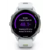 Smartwatch IFIT ICON Forerunner 970 — 1,4 cala (3,56 cm) AMOLED 454×454, GPS, Wi‑Fi, koperta tytanowa, pasek silikonowy (biały/żółty), 56 g