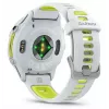 Smartwatch IFIT ICON Forerunner 970 — 1,4 cala (3,56 cm) AMOLED 454×454, GPS, Wi‑Fi, koperta tytanowa, pasek silikonowy (biały/żółty), 56 g
