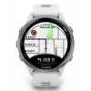 Smartwatch IFIT ICON Forerunner 970 — 1,4 cala (3,56 cm) AMOLED 454×454, GPS, Wi‑Fi, koperta tytanowa, pasek silikonowy (biały/żółty), 56 g