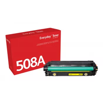 Everyday™ Żółty toner firmy Xerox kompatybilny z HP 508A (CF362A), standardowa pojemność