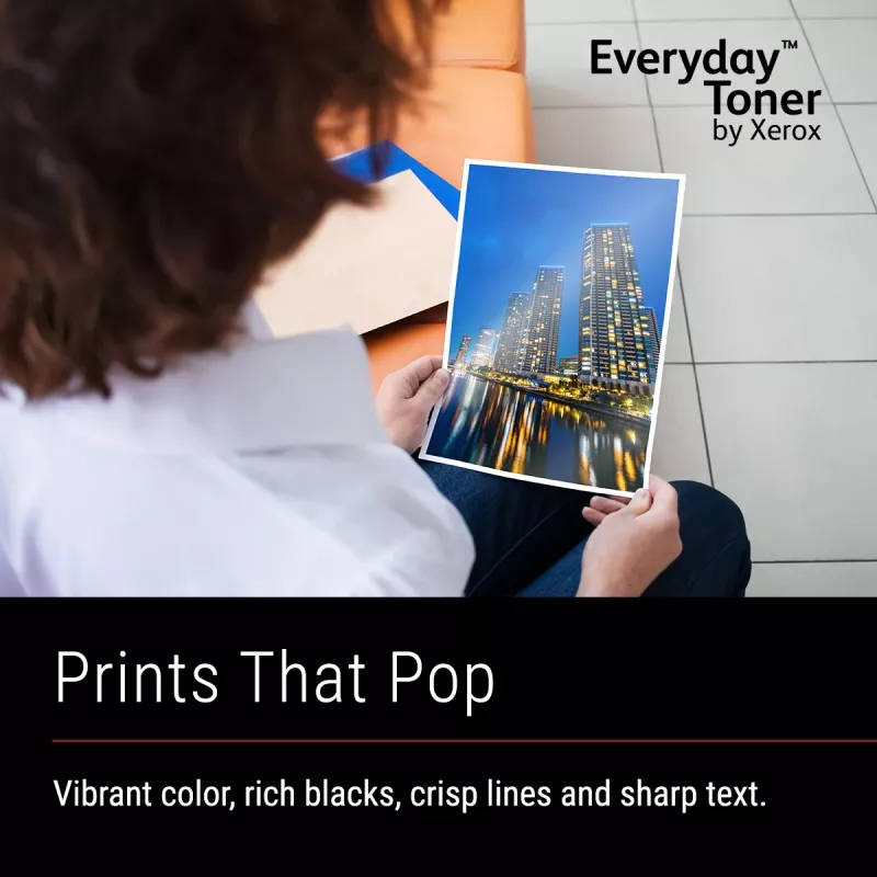 Everyday™ żółty Toner by Xerox Kompatybilny with HP 201A (CF402A), Standard capacity