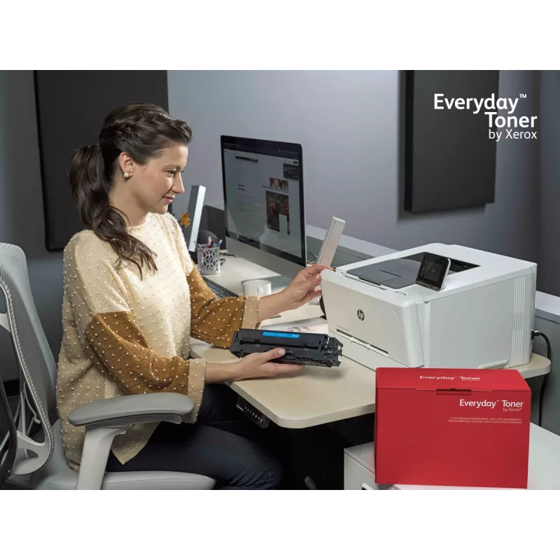 Codzienny czarny toner firmy Xerox kompatybilny z HP 90A (CE390A), standardowa wydajność