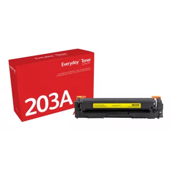 Everyday™ Żółty Toner marki Xerox kompatybilny z HP 203A (CF542A), standardowa wydajność
