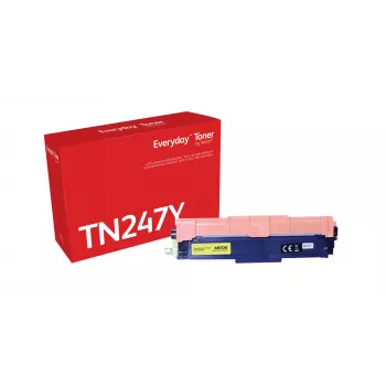 Everyday™ Żółty Toner Xerox kompatybilny z Brother TN247Y, Wysoka wydajność