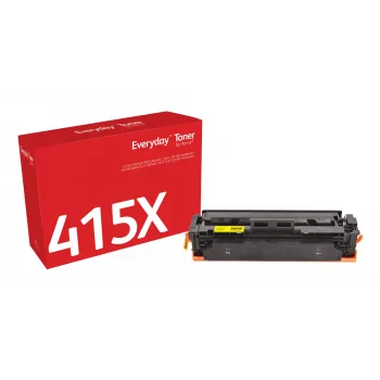 Everyday™ Żółty toner firmy Xerox kompatybilny z HP 415X (W2032X), wydajność wysoka