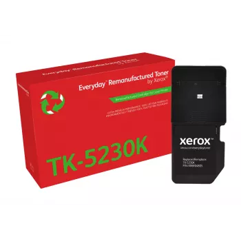Codzienny™ Czarny Regenerowany Toner Xerox zgodny z Kyocera TK-5230K, Standardowa wydajność