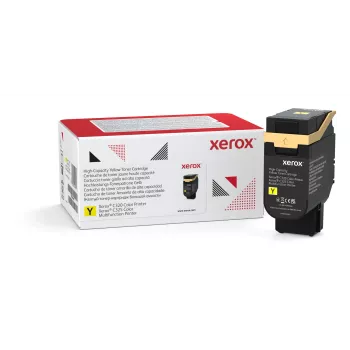 Oryginalny żółty wkładka tonera Xerox o wysokiej wydajności do Xerox® C320 Color Printer/C325 Color Multifunction Printer (5500 stron) - 006R04830