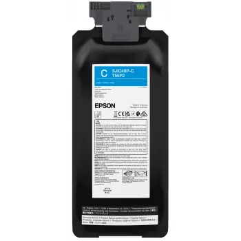 Epson SJIC48P-C wkład atramentowy 1 szt. Oryginalny cyjan