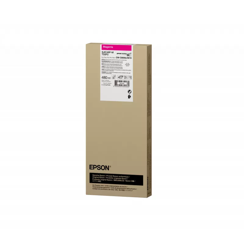 Epson SJIC48P-M wkład atramentowy 1 szt. Oryginalny magenta