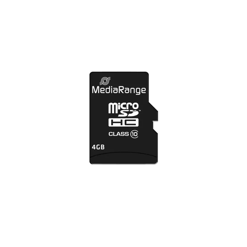 Karta pamięci MediaRange 4GB MicroSDHC Klasa 10 MR956