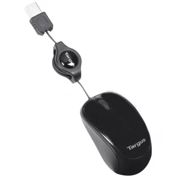 Targus AMU75EU mysz podróżna symetryczna USB Type-A niebieski Trace 1000 DPI