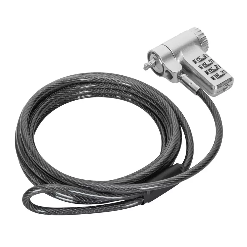 kabel Lock Targus ASP96RGL Srebrny 2m Zamek szyfrowy