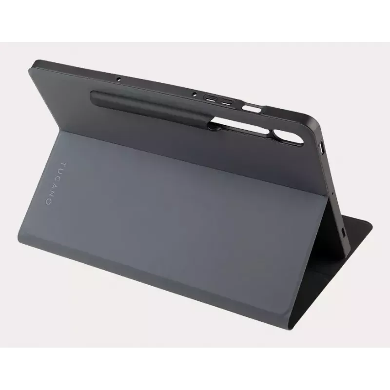 Etui z klapką Tucano 189305 do Samsung Galaxy Tab S9+ 12.4, szary