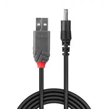 Kabel Lindy USB 2.0 Typ A na DC 3,5 mm, 1,5 m