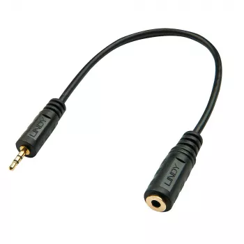 Lindy Adapter audio 2,5 mm męski na 3,5 mm żeński