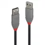 Kabel Lindy USB 2.0 typu A na A, 0,5 m, linia Anthra