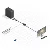 Konwerter DisplayPort na DVI Lindy 41004