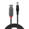Kabel Lindy USB 2.0 Typ A – DC 5,5 mm, 1,5 m