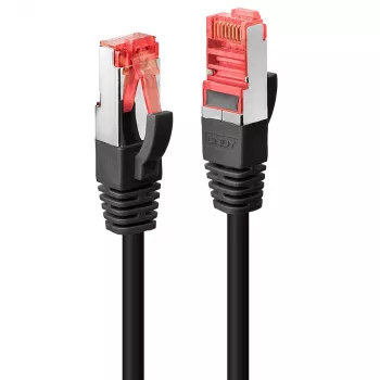 Lindy 47777 kabel sieciowy Czarny 1 m Cat6 S/FTP (S-STP)