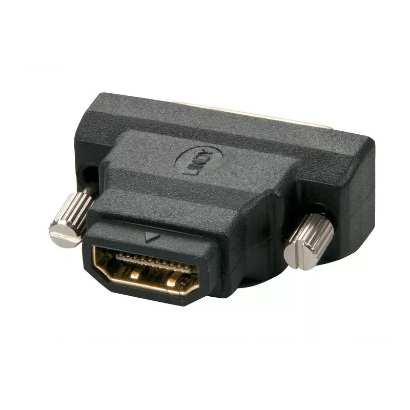 Adapter HDMI żeński na DVI-D męski Lindy 41228
