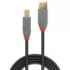 Lindy 5m USB 3.2 Type A to B kabel, 5Gbps, Anthra Line