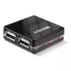 Koncentrator USB Lindy 4 Port USB 2.0 Mini Hub