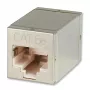 Lindy 60187 adapter złącza kablowego RJ45 Metaliczny