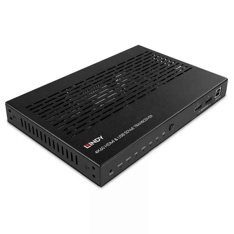 Nadajnik AV Lindy 4K60 HDMI i USB SDVoE transceiver