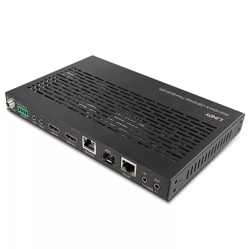 Nadajnik AV Lindy 4K60 HDMI i USB SDVoE transceiver