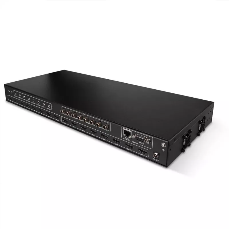 Przełącznik matrycowy AV Lindy 8x8 HDMI 4K60 Matrix