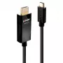 adapter kablowya Lindy 2 m USB typu C na HDMI 4K60 z HDR