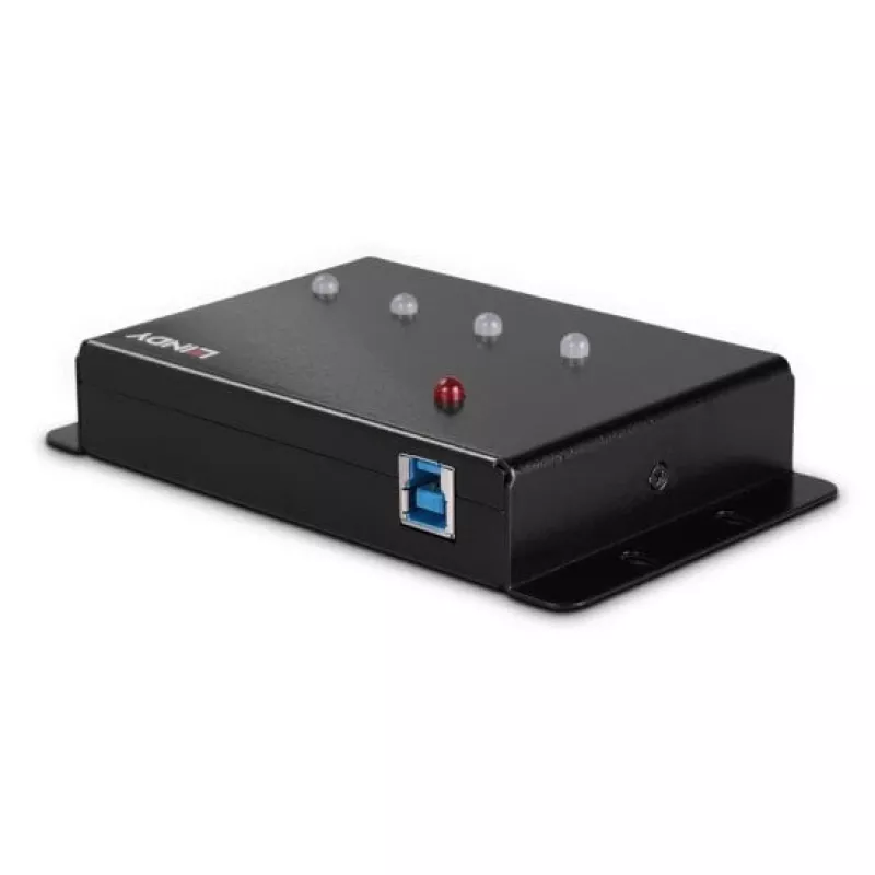 USB Hub Lindy 4 Port USB 3.0 Metal Hub