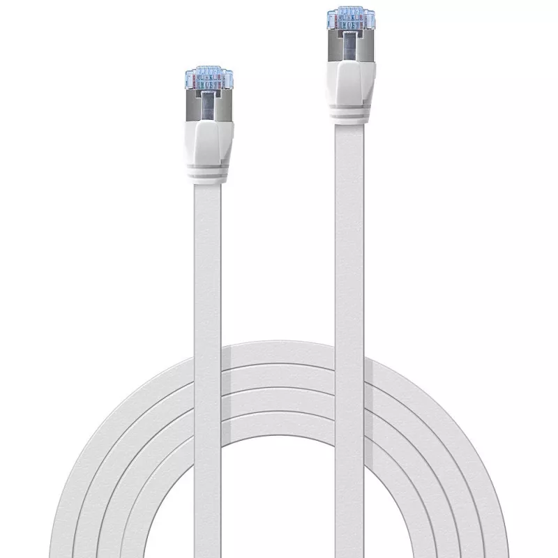 Kabel sieciowy Lindy 47541 biały 1 m Cat6a U/FTP (STP)