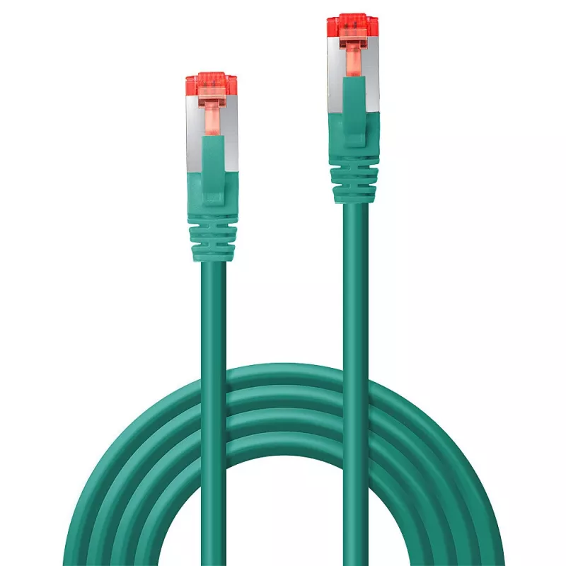 Kabel Lindy Cat.6 S/FTP 2m, zielony