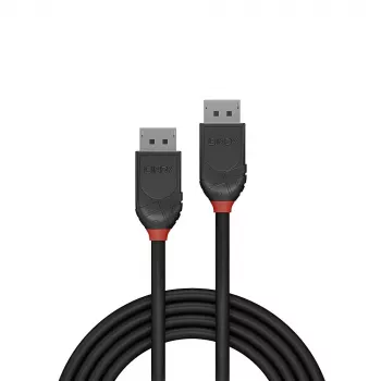 Kabel Lindy DisplayPort 1.2 1,5 m, Czarny Line