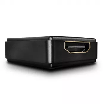 Lindy 50m HDMI 4K30 Repeater, HDCP 2.2, AV receiver, Wired, Czarny, HDCP