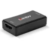 Lindy 50m HDMI 4K30 Repeater, HDCP 2.2, AV receiver, Wired, Czarny, HDCP