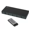 Lindy 4x4 HDMI 4K60 Matrix, HDMI, 4x HDMI, Metal, 1080p, 2160p, DTS-HD, Dolby TrueHD, 12 V
