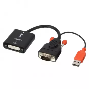 Konwerter VGA na DVI-D Lindy 38184